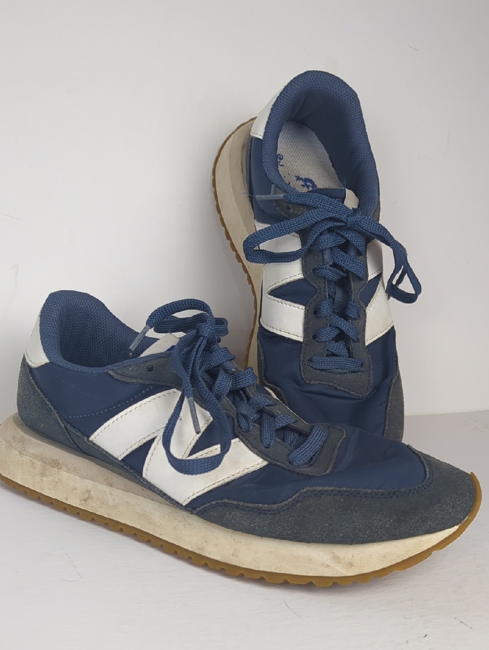NEW BALANCE 237v1 Men's Natural Indigo Trainers Seakers 10